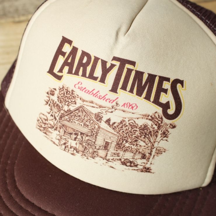 80s 90s USA EARLY TIMES アーリータイムズ メッシュキャップ