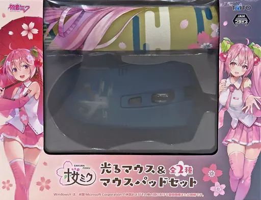 初音ミク/光るマウス＆マウスパッド セット