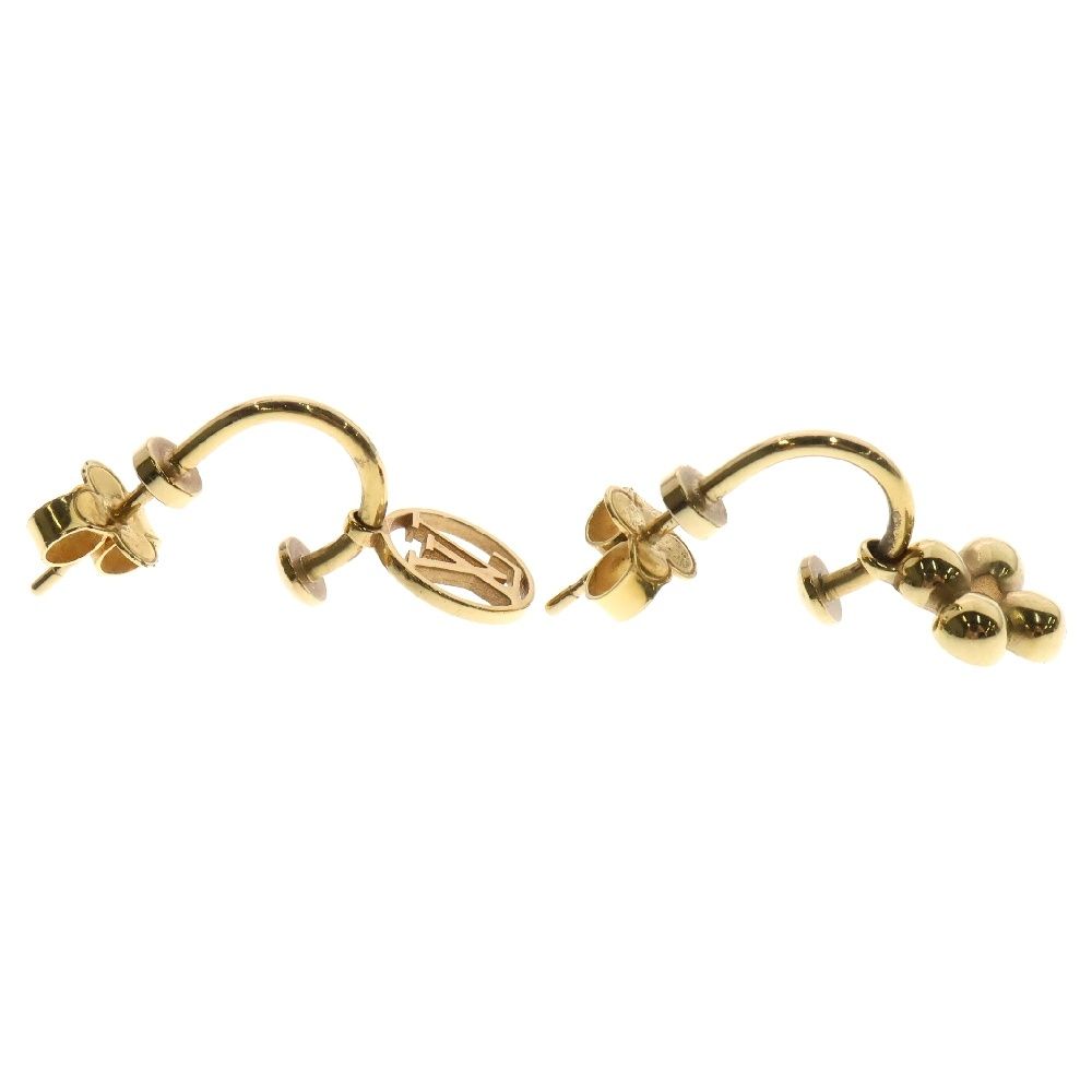 LOUIS VUITTON (ルイヴィトン) ブックル ドレイユ ブルーミング ピアス