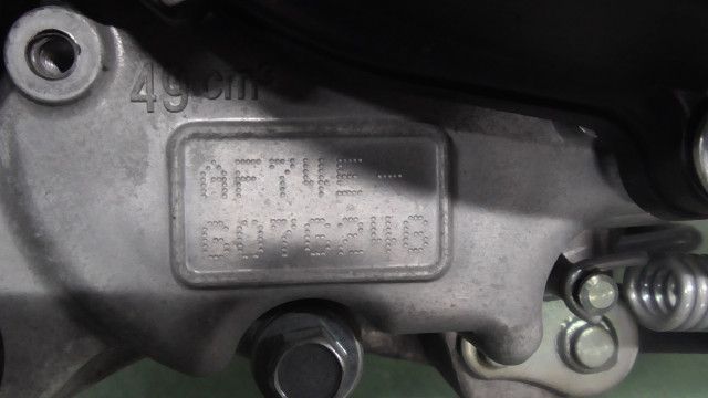 ジョグ FI AY01-1110xxx の エンジン 1761007208 BRIGHTFACE_UK