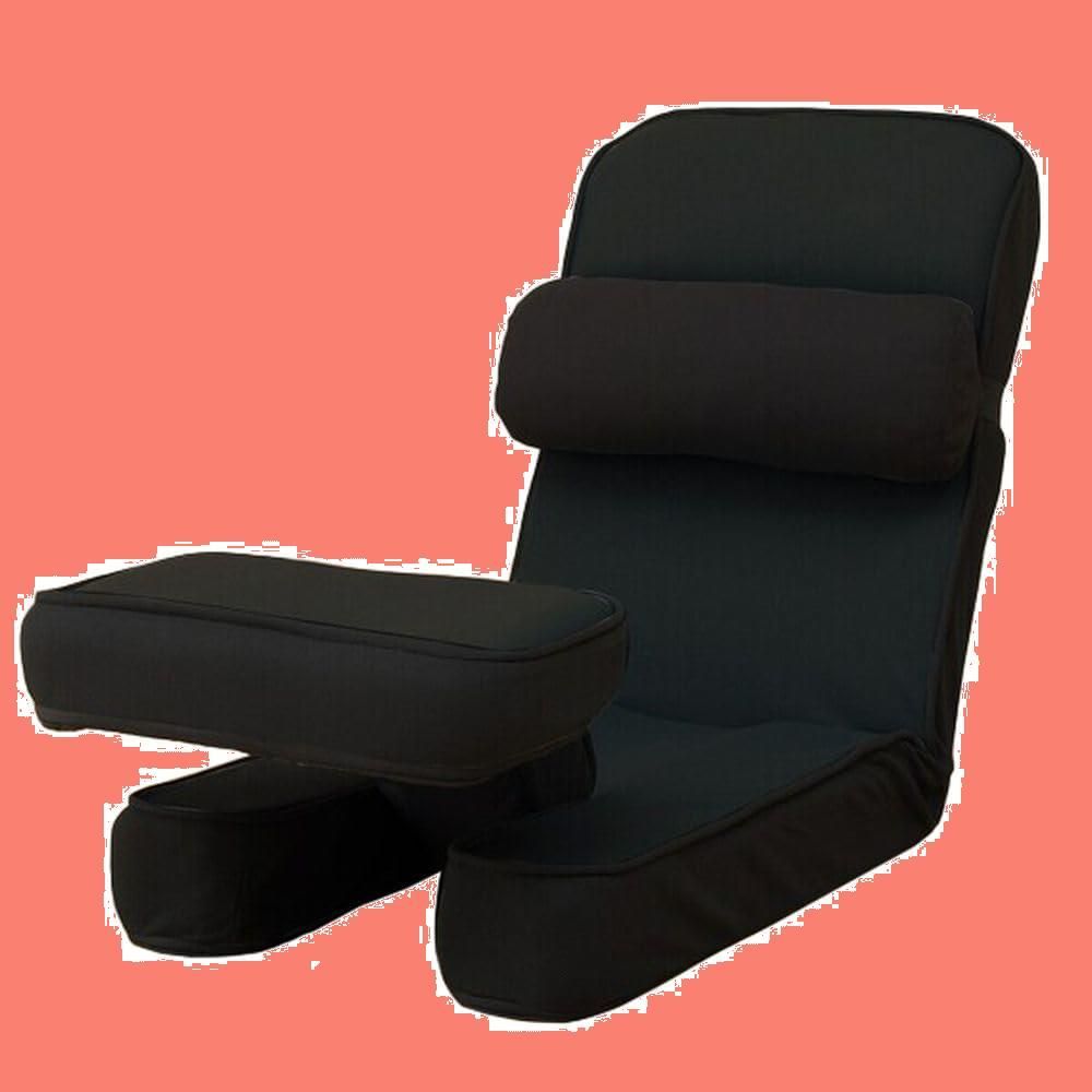 在庫処分 ゲーミング座椅子2 ブラック ニトリ NITORI 幅49×奥行88×高さ71cm 5688887