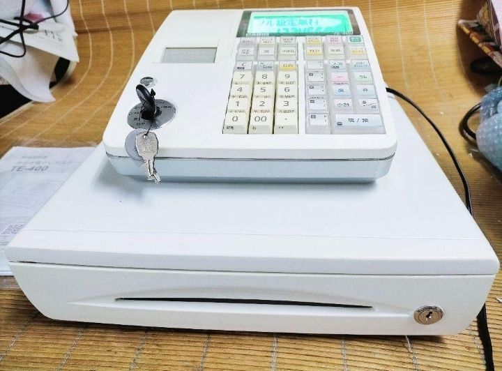 カシオレジスター TE-400 フル設定無料 PC連携売上管理 131313 カシオ