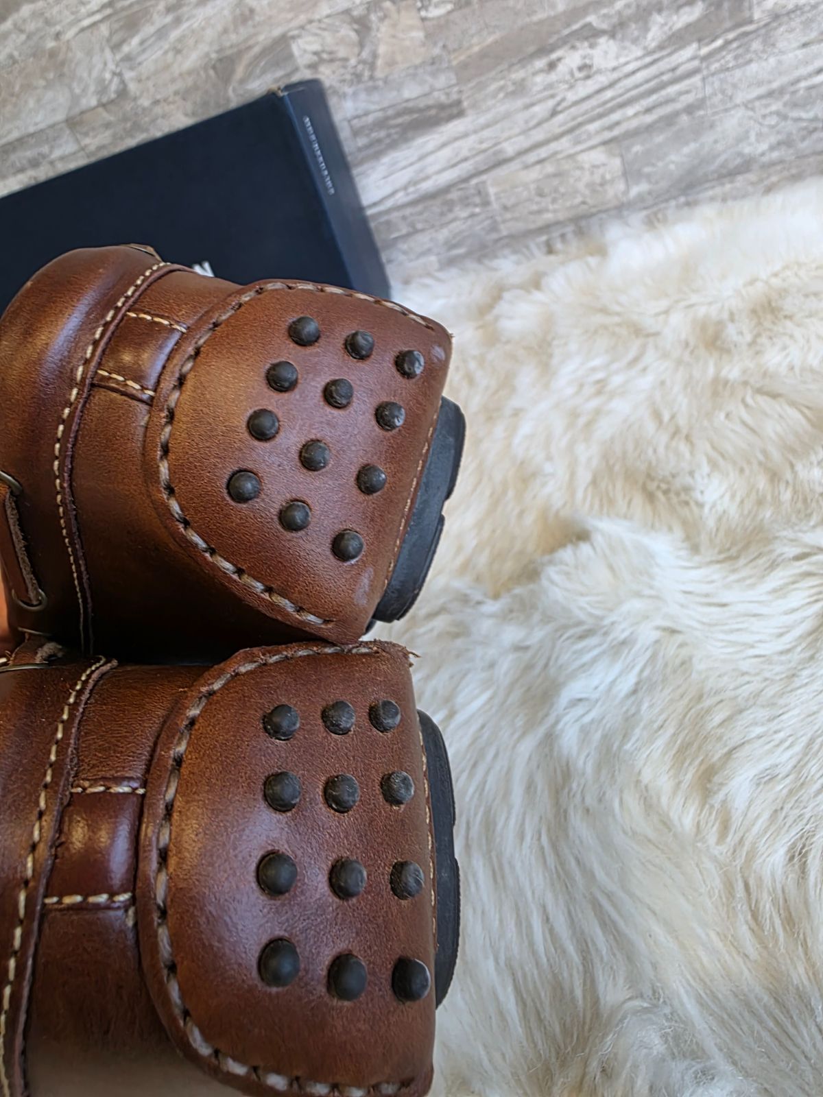 COLE HAAN ブラウン モカシン ☆COLE HAAN( コールハーン ) ドライビングシューズ モカシン