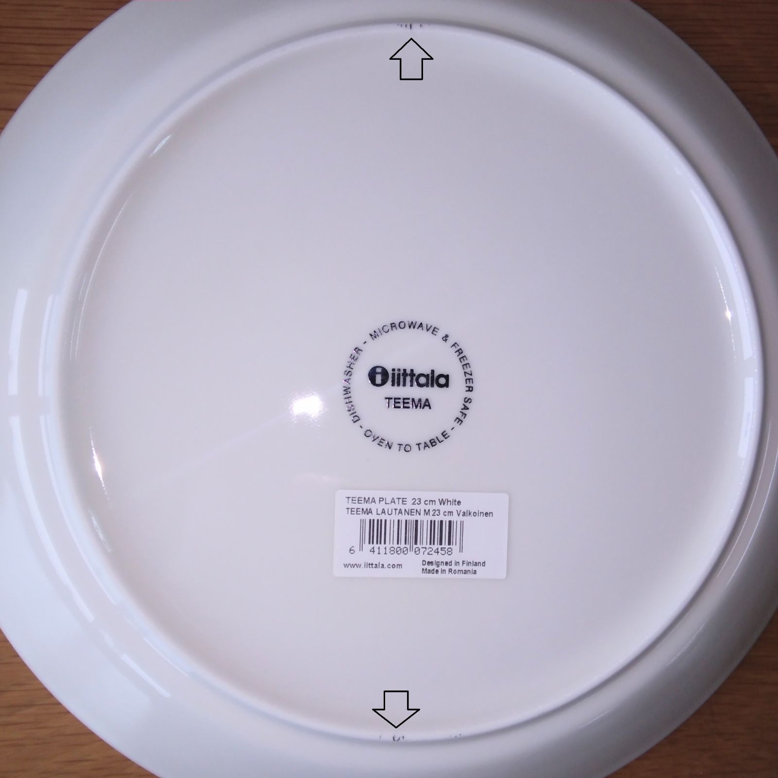 921】<<新品未使用>>イッタラ ティーマ 23cmプレート 4枚セット 