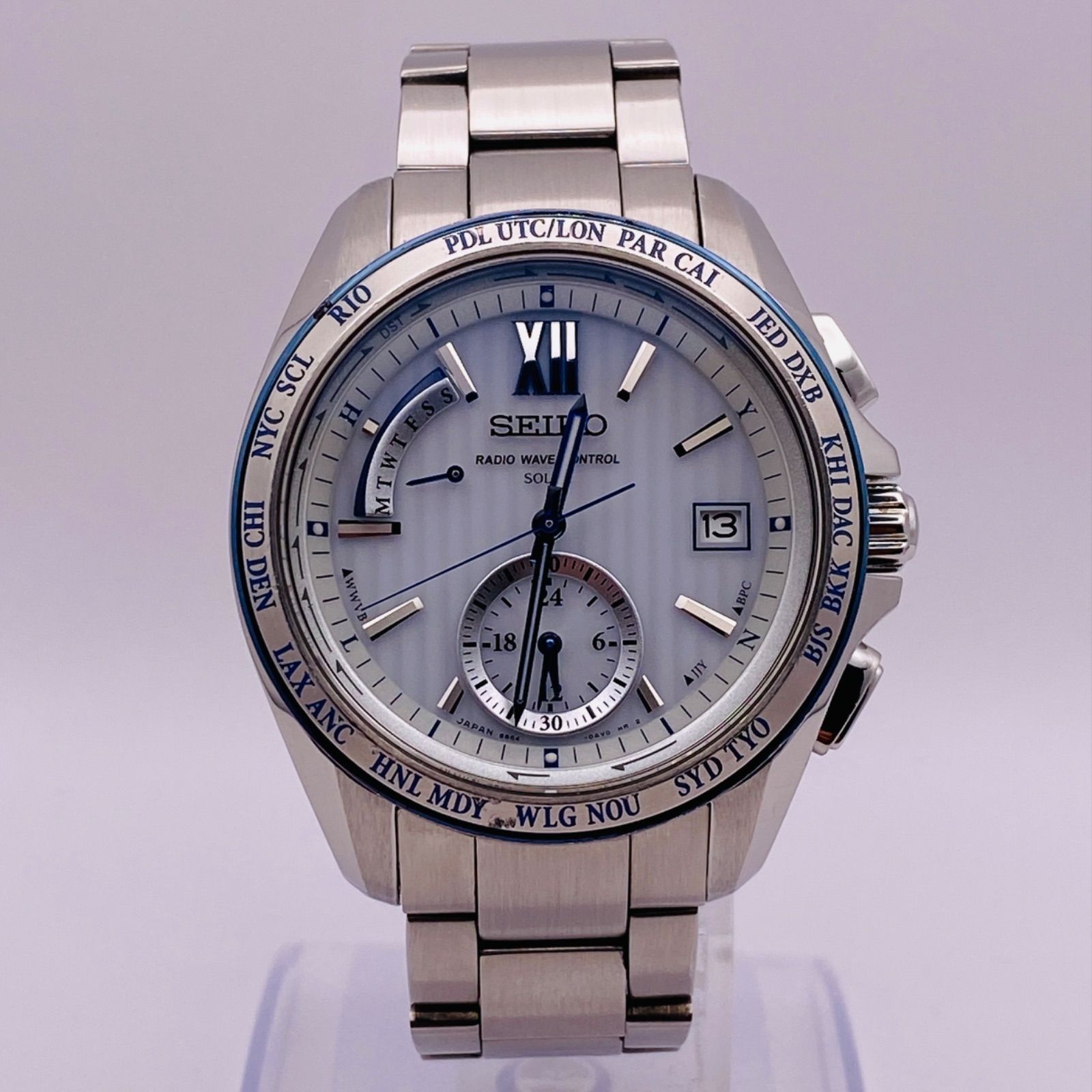 SEIKO BRIGHTZ SDGA003 バッテリー新品　セイコーブライツ T212）希少！ 良品 正常稼動 SEIKO セイコー 電波ソーラー