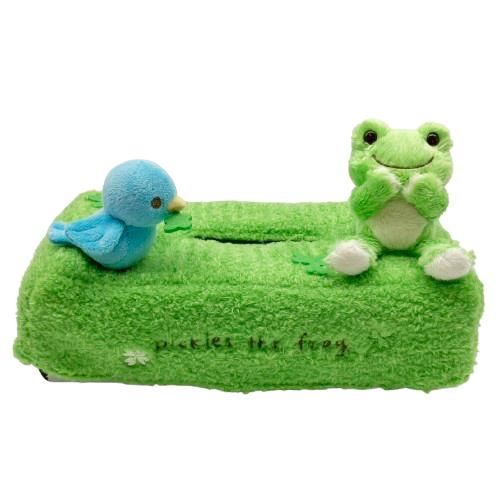 かえるのピクルス with ティッシュボックスカバー ティッシュケース ティッシュカバー
