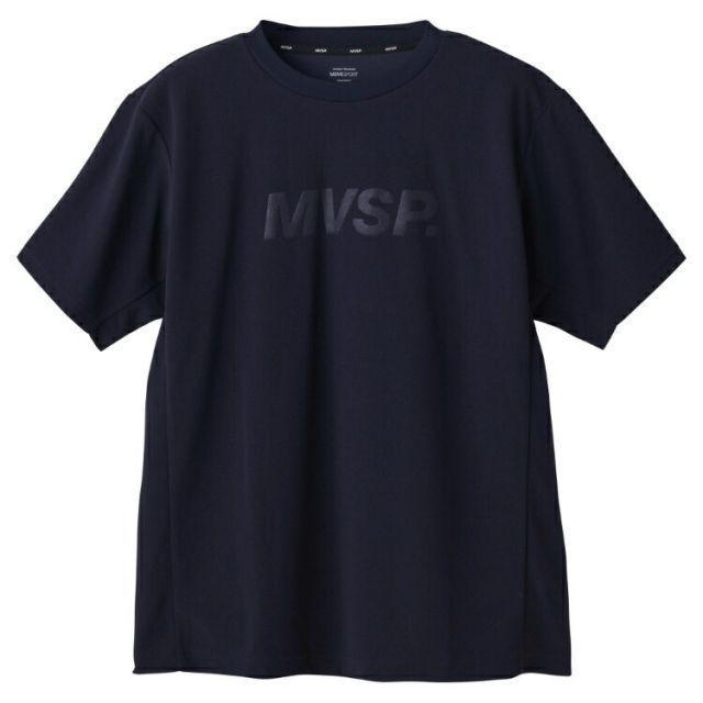 DESCENTE デサント EXcDRY 表パイル デボスロゴ ショートスリーブシャツ ネイビー XOサイズ DMMVJA54 NV | スポーツ 服 衣類 機能性 ショートスリーブ トップス 半袖 シャツ ストレッチ性 快適 素材 パ