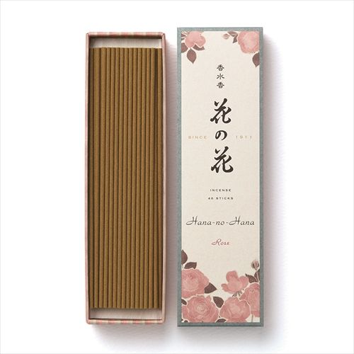 まとめ買い-6点セット 香水香 花の花 ばら 長寸４０本入 日本香堂 お香