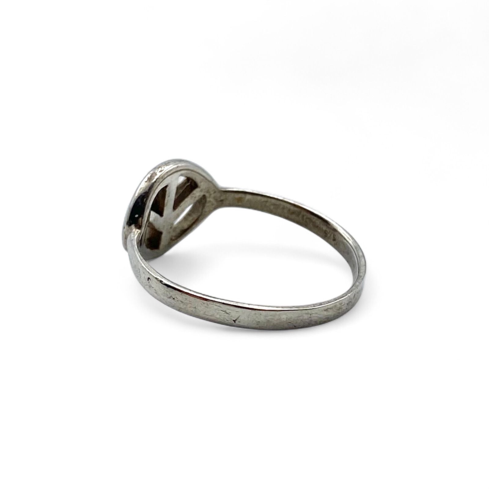 平和の象徴】ピースマーク Silver 925 刻印 90s Vintage Ring シルバー 