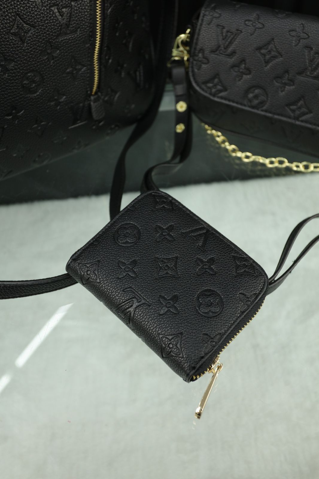 3点セット LV ショッピングバッグ マージャンバッグ 財布 万能スタイル