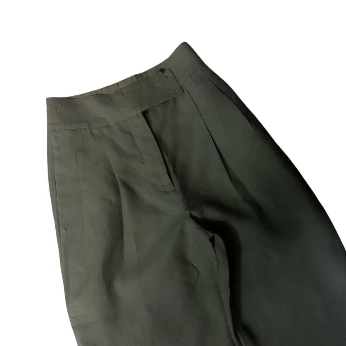 MARGARET HOWELL マーガレットハウエル ベージュリネンパンツ XXS