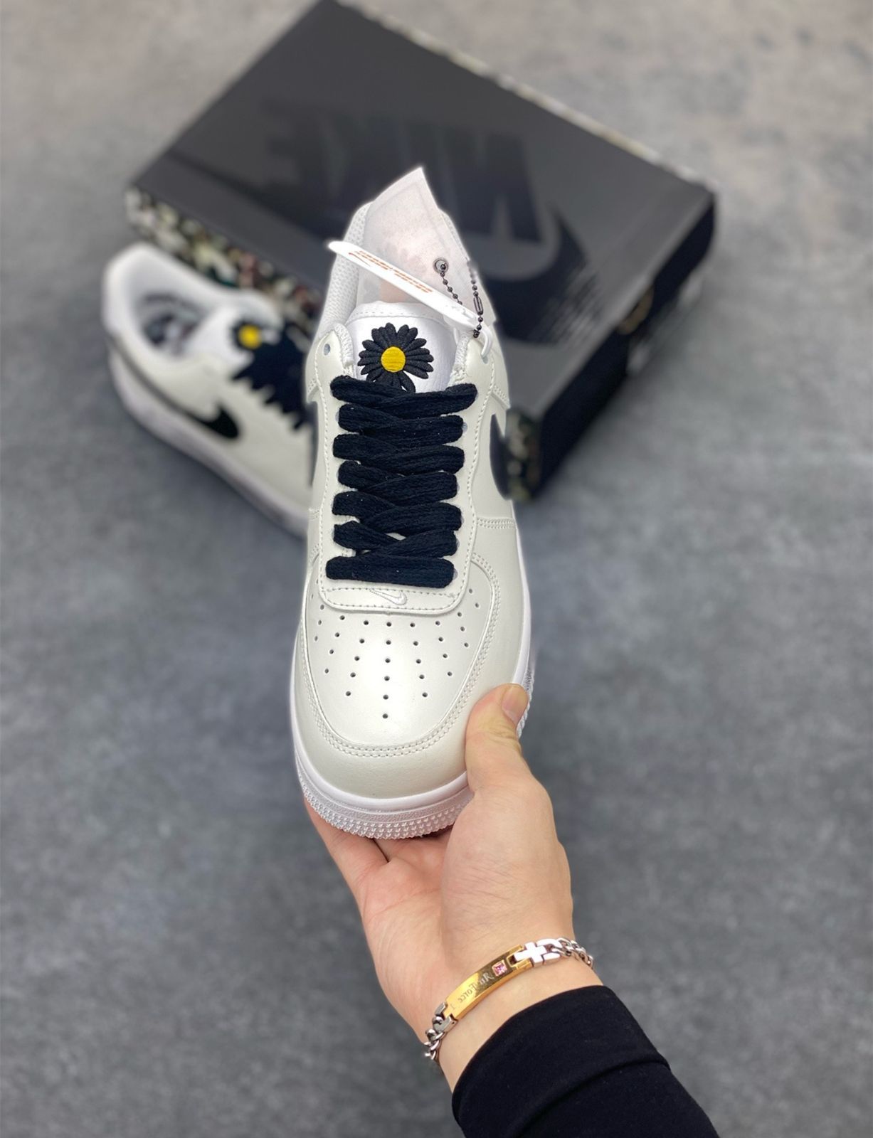 PEACEMINUSONE × Nike Air Force 1 Low "Para-noise/White/Black" / G-DRAGONピースマイナスワン × ナイキ エアフォース1 ロー "パラノイズ/ホワイト/ブラック" / ジードラゴン登場。