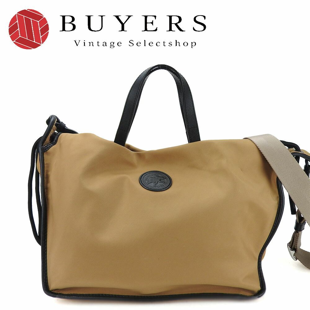 中古】 ハンティングワールド 2WAY ハンドバッグ ショルダーバッグ  