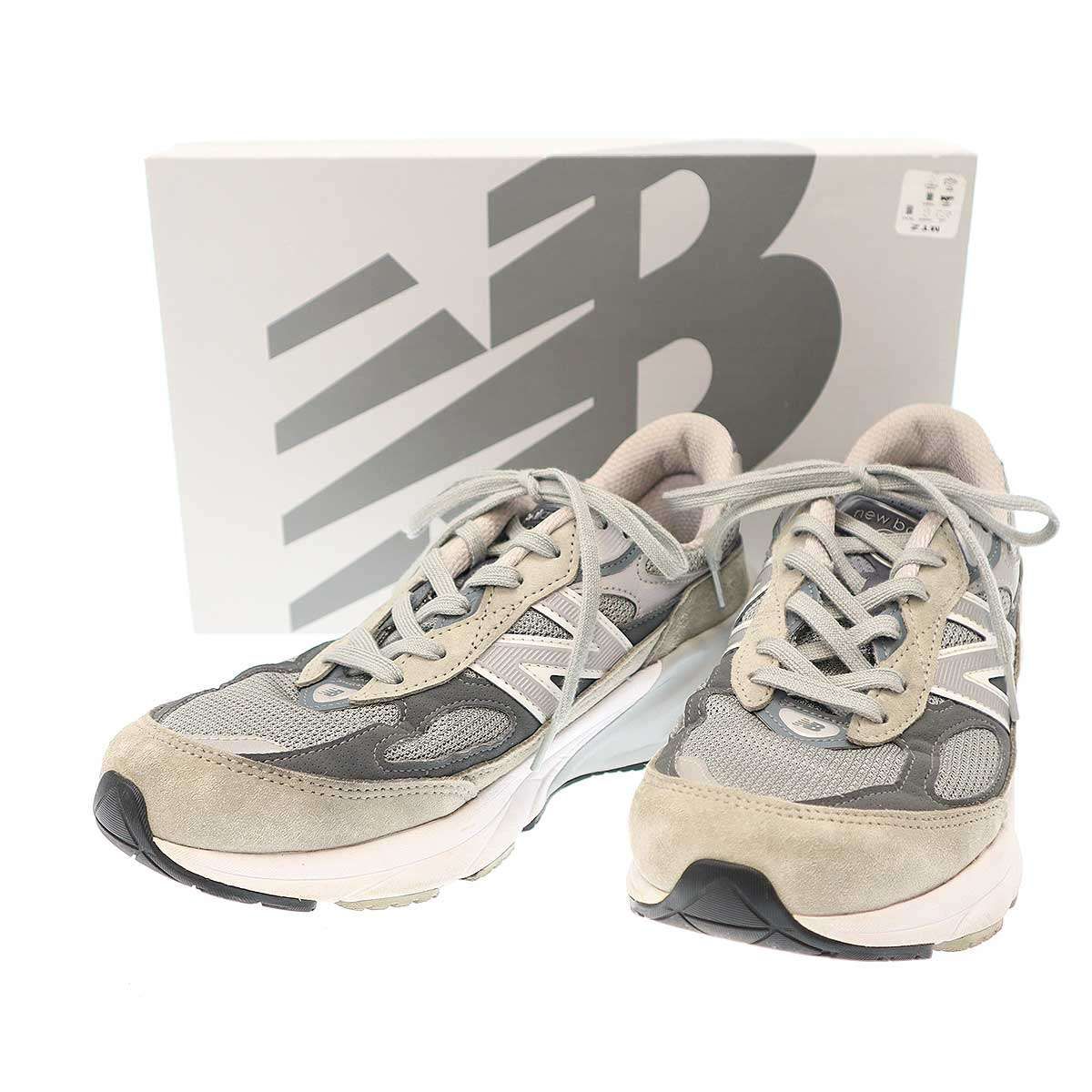NEW BALANCE ニューバランス M990GL6 スニーカー グレー 26cm - メルカリ