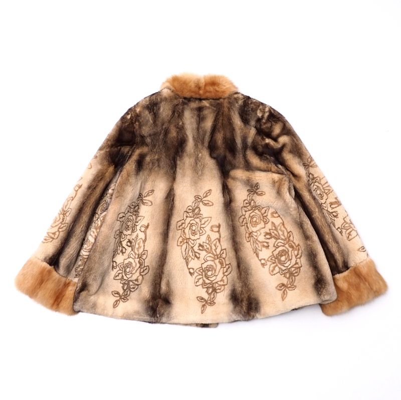 □美品□SAGA MINK サガミンク コート サイズF ミンクファー