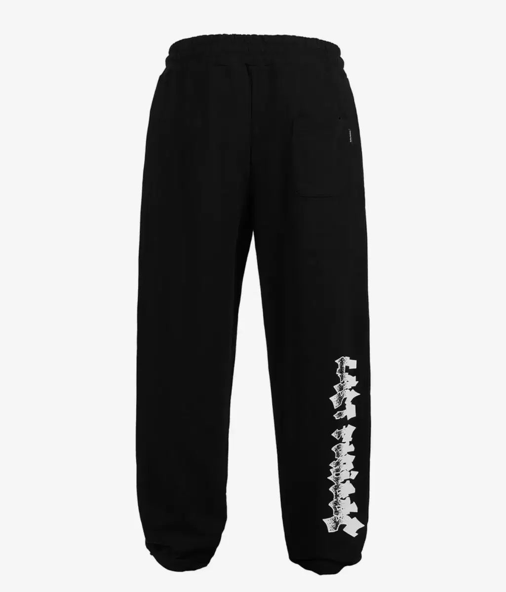 ガーターギャラリー ズボン M GOTTER BIG LOGO SWEATPANTS_BK