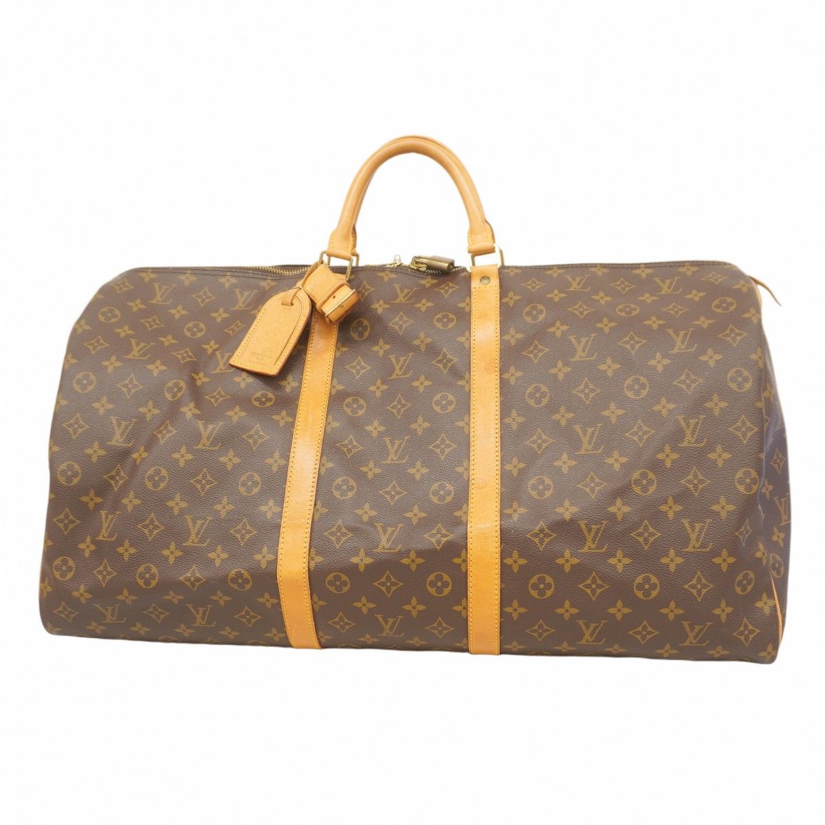 5mb2293-h ルイヴィトン ボストンバッグ モノグラム キーポル60 M41422 ブラウン メンズ レディース ユニセックス
