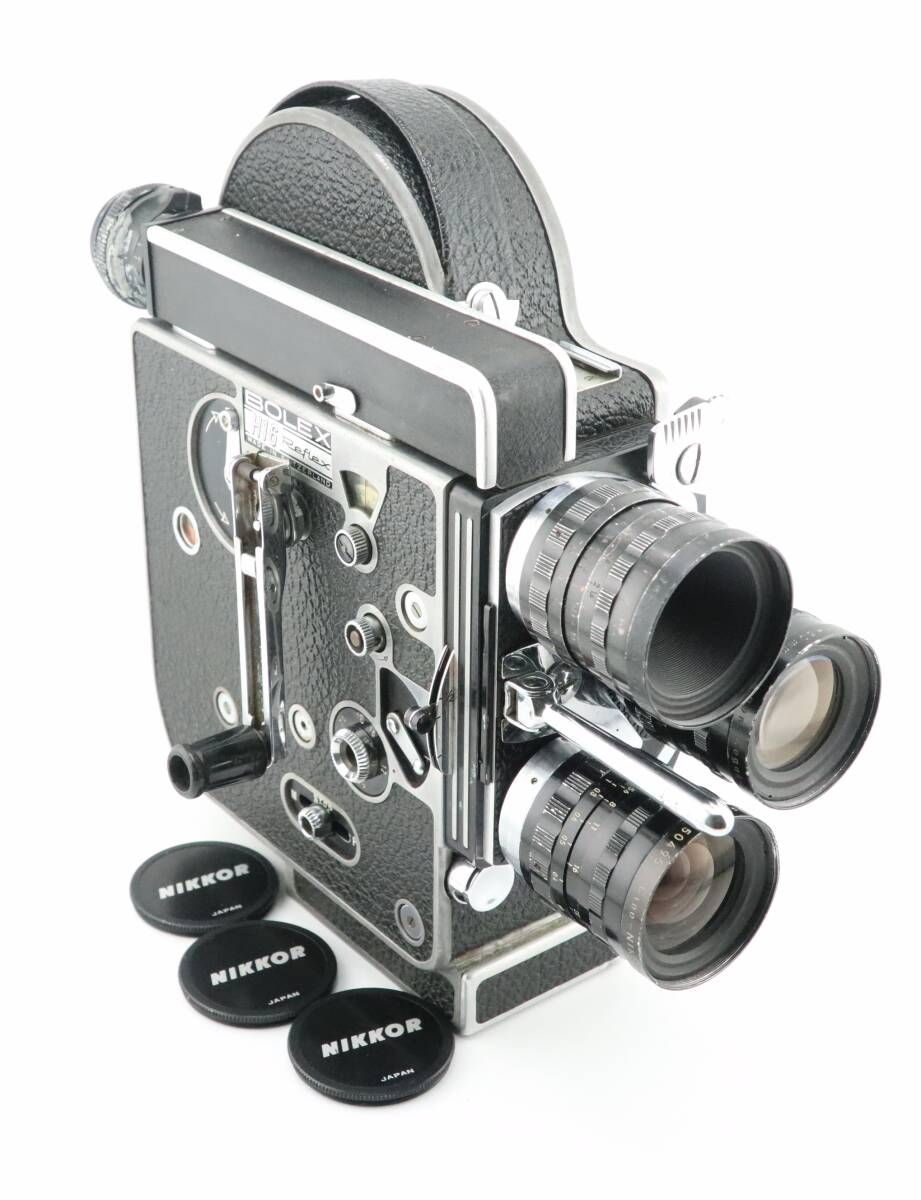☆希少品☆ボレックス BOLEX H16 Reflex レンズ3本付☆ I0820
