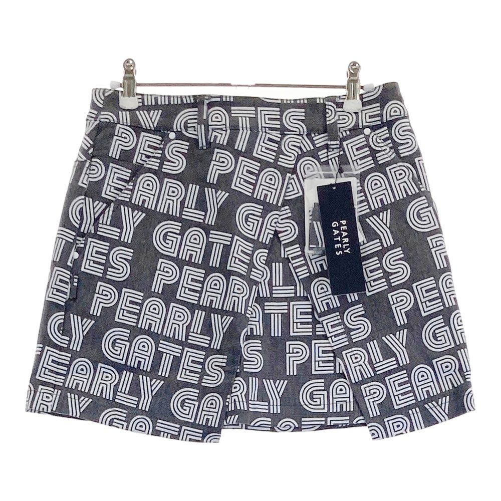 サイズ 0 PEARLY GATES パーリーゲイツ 055-2134210 スカート ロゴ グレー系 240101527573 ゴルフウェア レディース ストスト