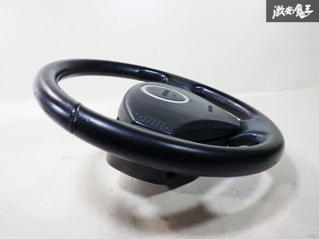 スズキ 純正 MOMO モモ HE21S ラパンSS 4AT 2WD レザー ステアリング 