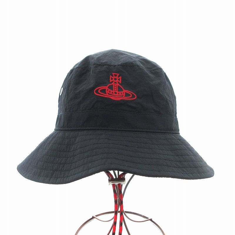 Vivienne Westwood アドベンチャーハット バケットハット　黒 Vivienne Westwood 新品 ヴィヴィアン・ウエストウッド コットン