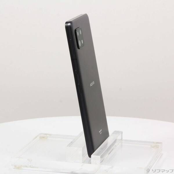 スマートフォン・携帯電話 〔品〕 AQUOS sense6 64GB ブラック SHG05