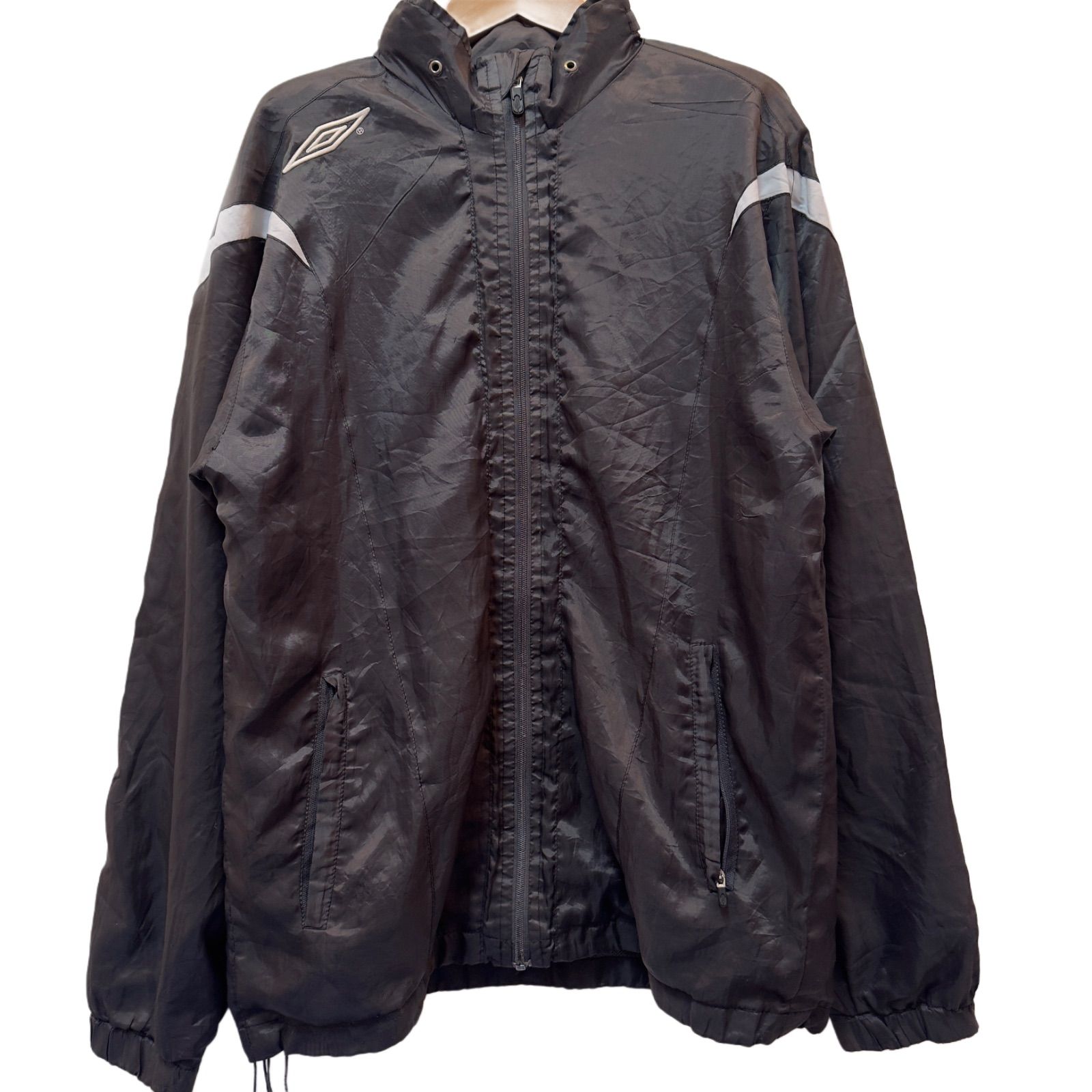 umbro ブラック ナイロンジャケット umbro ナイロンジャケット UMBRO × BLACK LABEL SET-UP FIELD