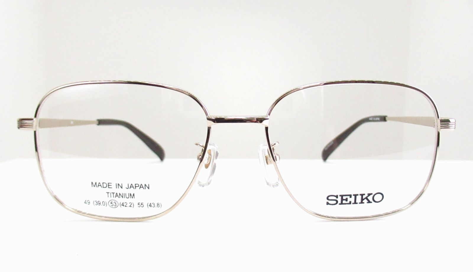 ◆SEIKO 　紳士メガネフレーム　SJ9023-PX (ゴールド)◆日本製◆