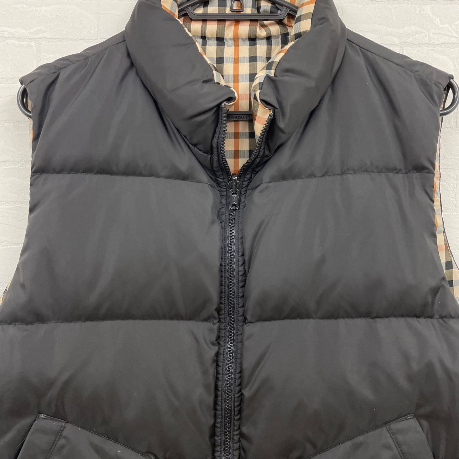 DAKS GOLF レディース　ブラック ダウンベスト 　Msize DAKS GOLF ダウンベスト M