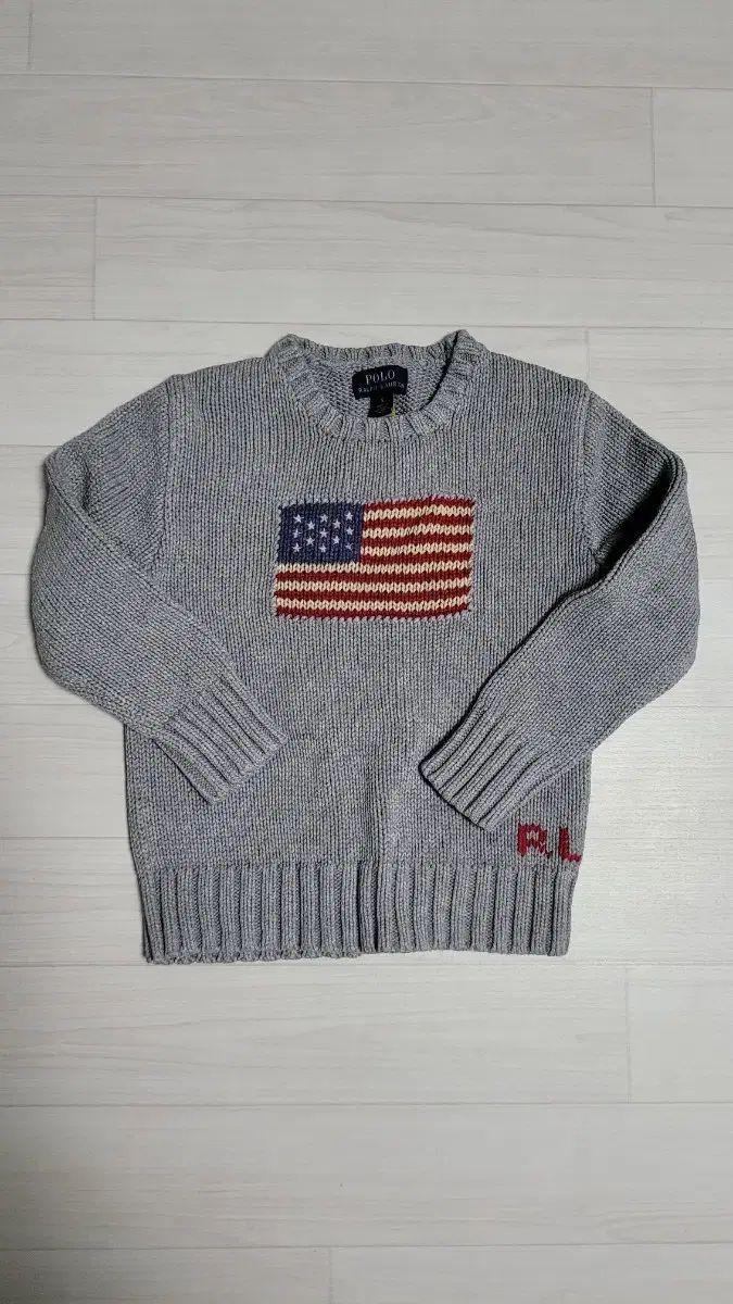 キッズ POLO RALPH LAUREN ポロラルフローレン 星条旗 ニット