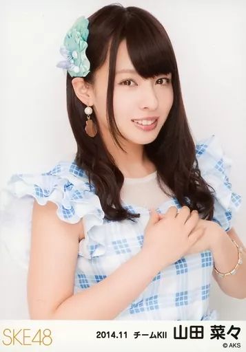NMB48 山田菜々 生写真 中古】生写真(AKB48・SKE48) 山田菜々/上半身/｢2014.11｣ランダム生写真