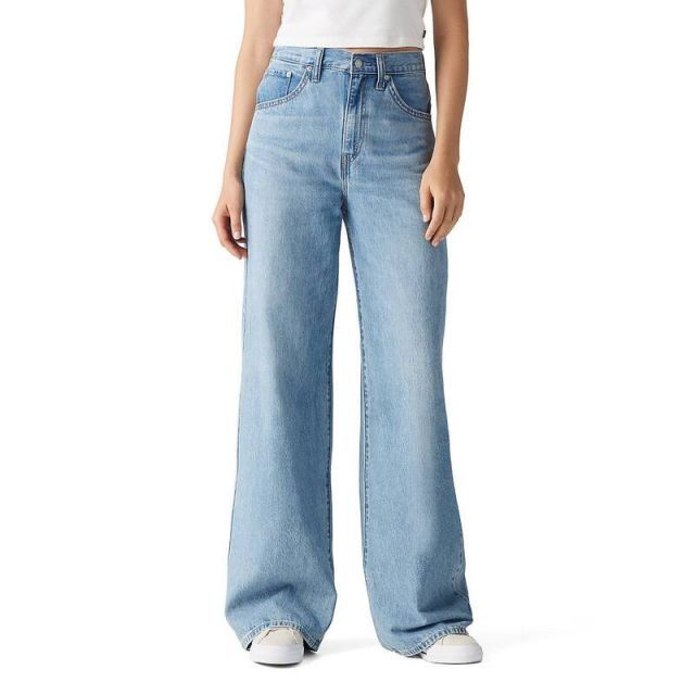 【送料無料】 リーバイス レディース デニムパンツ ボトムス Women's Levi's Cinch Baggy Jeans Invested Indigo