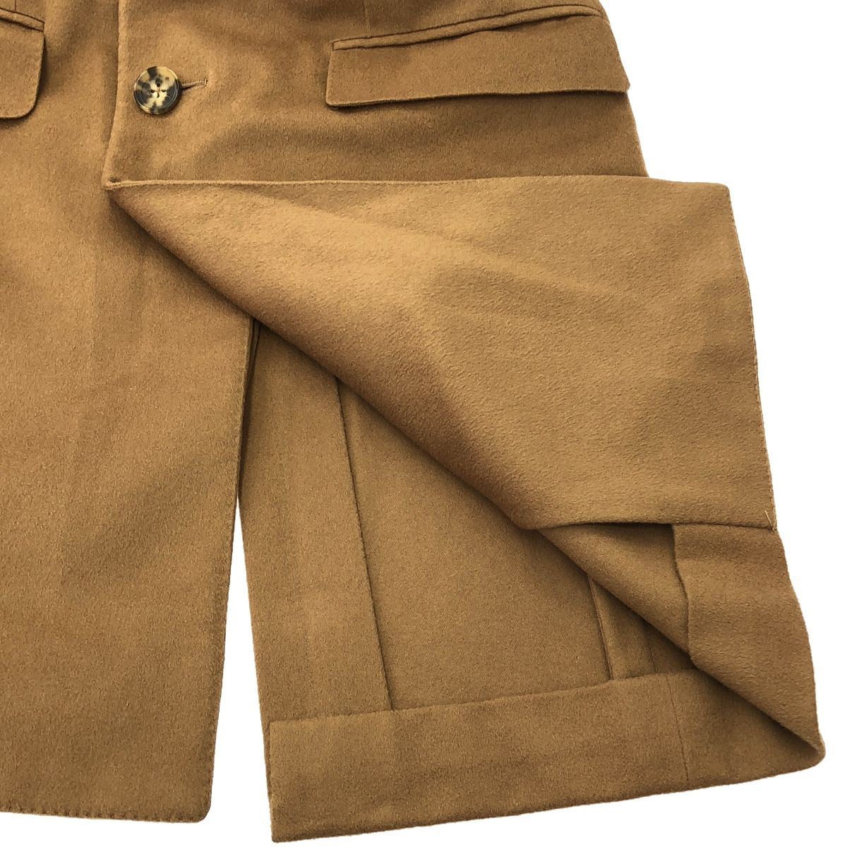 ISAIA キャメルチェスターコート 新品