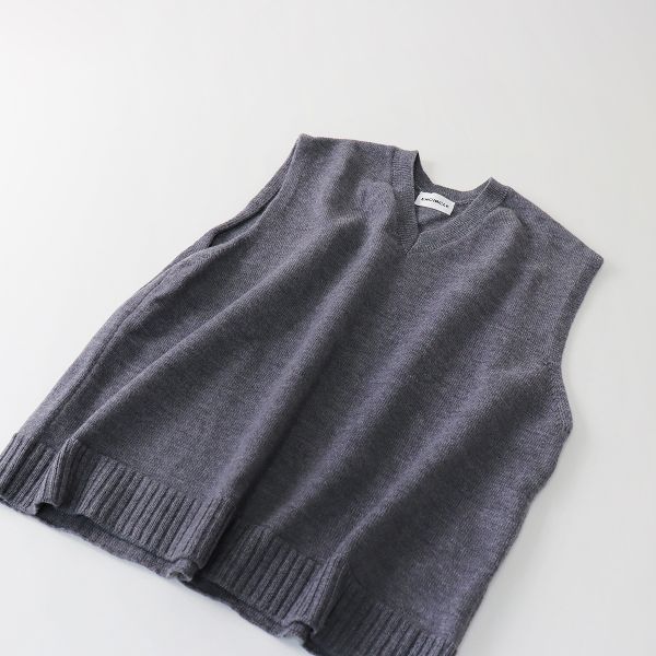 美品 定価1.9万 ENCIRCLE エンサークル EN-KNT03 School vest