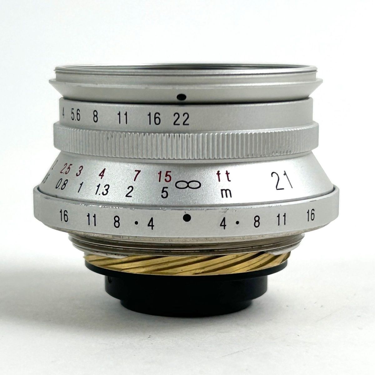 フォクトレンダー Voigtlander COLOR SKOPAR 21mm F4 シルバー レンジ 