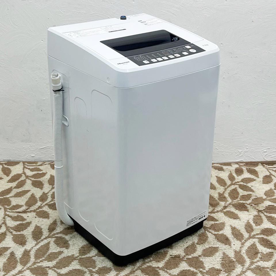 関東一円送料無料】ハイセンス 全自動洗濯機 HW-T55C/洗濯5.5kg 