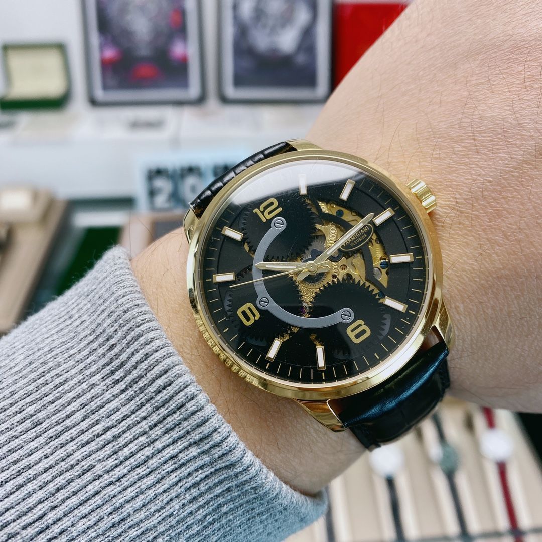 今日 LONGINES 月相の男用腕時計 全く新しいアップグレード クラシックな