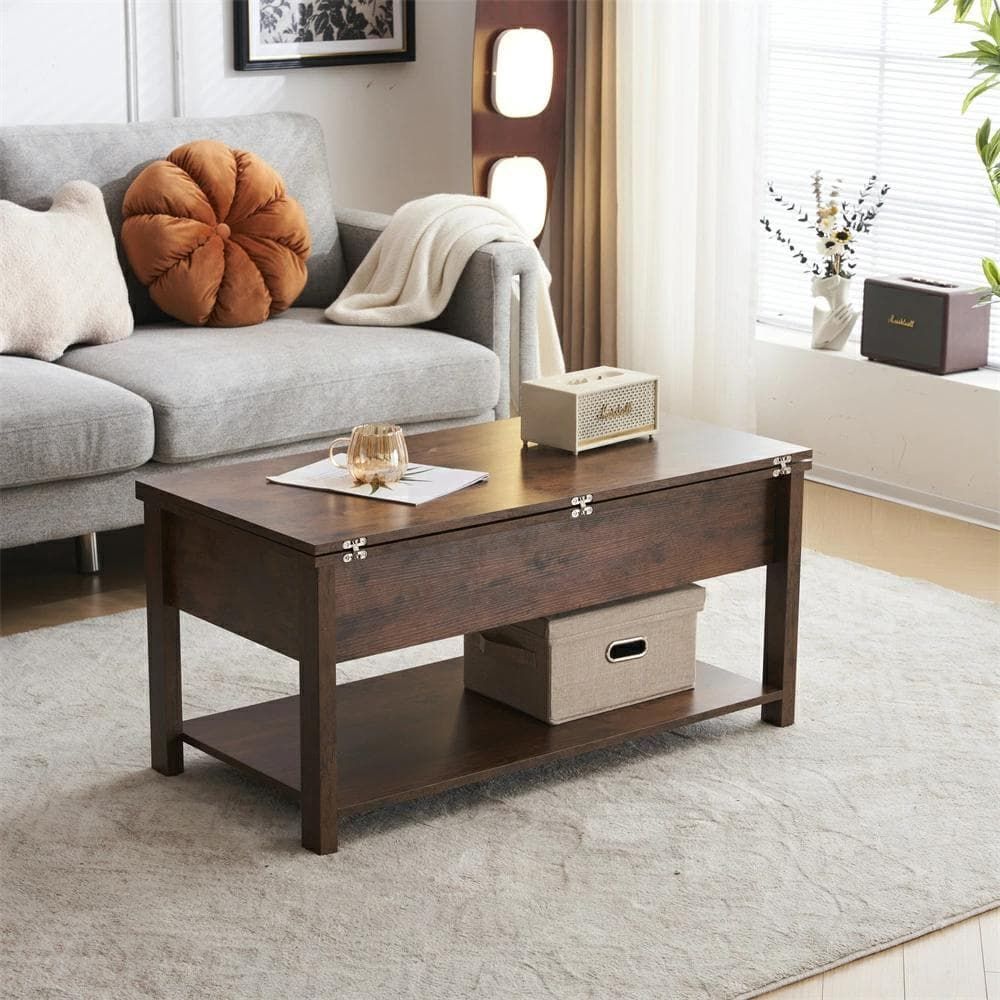 新品 昇降ローテーブル センターテーブル リビングテーブル809-180