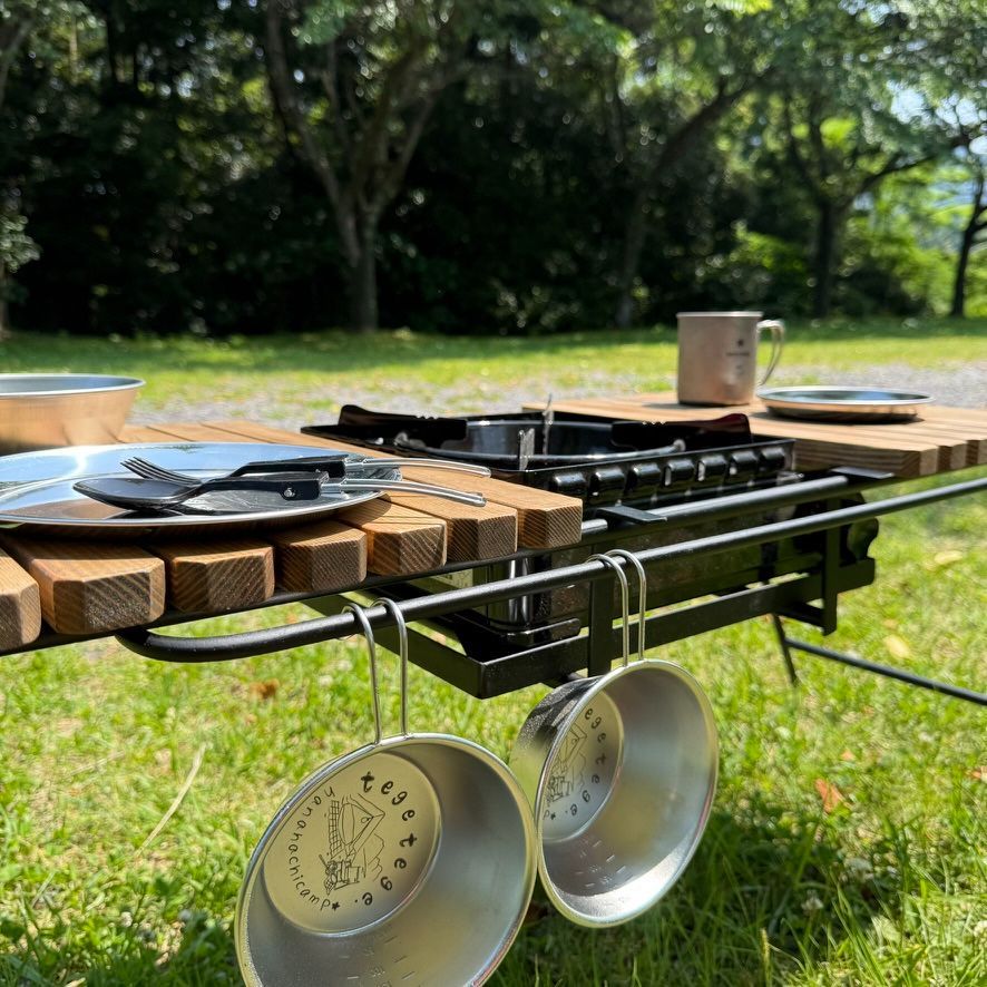 アイアンIGTテーブル キャンプ IGTテーブルセット マルチ スチール メッシュ テーブル