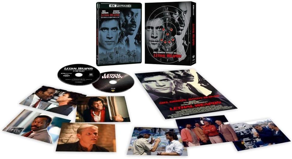 未開封 リーサル ウェポン ４Ｋ ＵＨＤ ブルーレイ セット ペーパープレミアム付 Blu-ray メル ギブソン 出演 ダニー グローバー 出演 安心 匿名配送 メルカリShops グッドバリューが