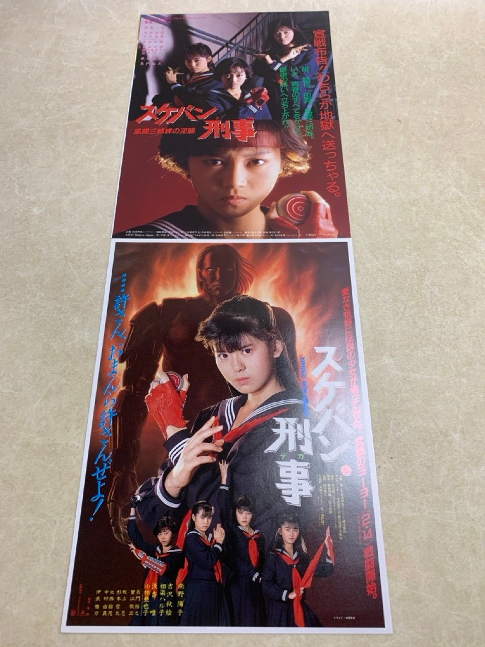 南野陽子さん　スケバン刑事　ブック　下敷き　映画チラシ等 m75386798420_1.jpg?1714614013