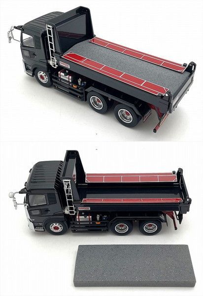 新品 京商オリジナル 1/43 UD TRUCKS QUON KYOKUTOダンプ(ブラック