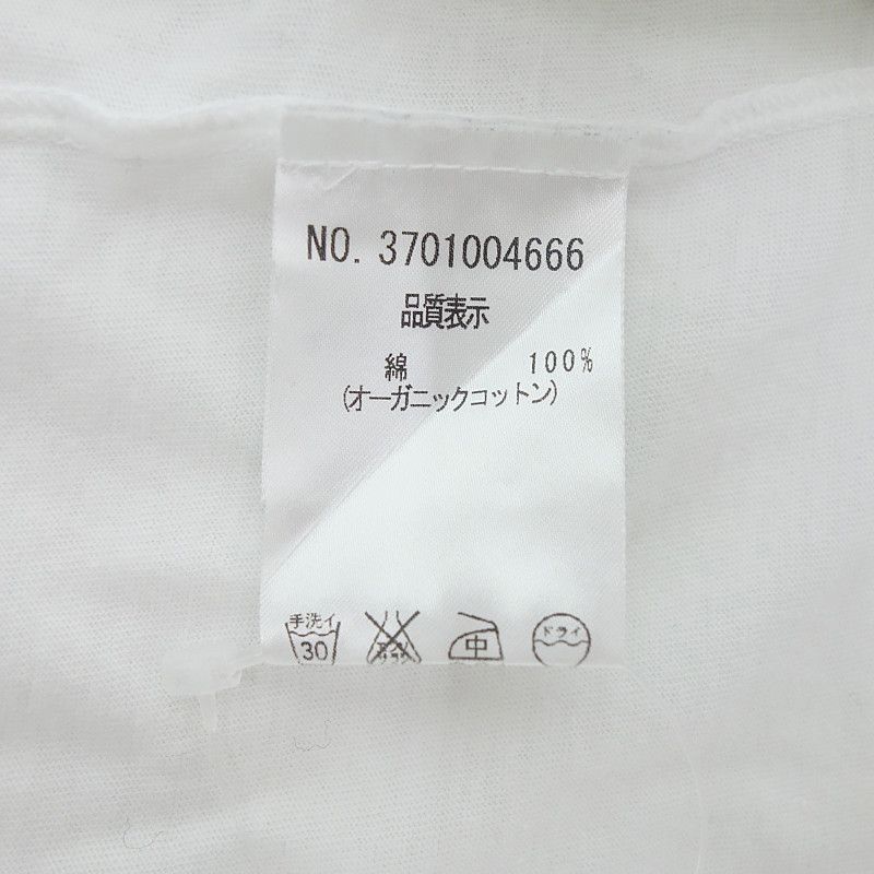 nowos オーガニックカットソー ノーウォス/NOWOS オーガニック コットン 長袖 ロングスリーブ