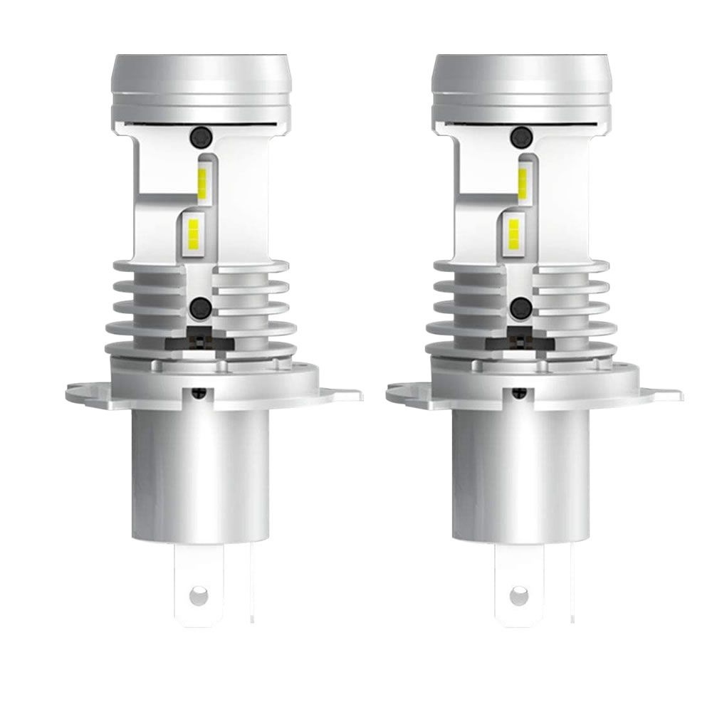 L550/560系 ムーヴラテ 日本光軸仕様 H4 LEDヘッドライト Hi/Lo 6800LM 40W 6500ケルビン 車検対応 防水カバー対応