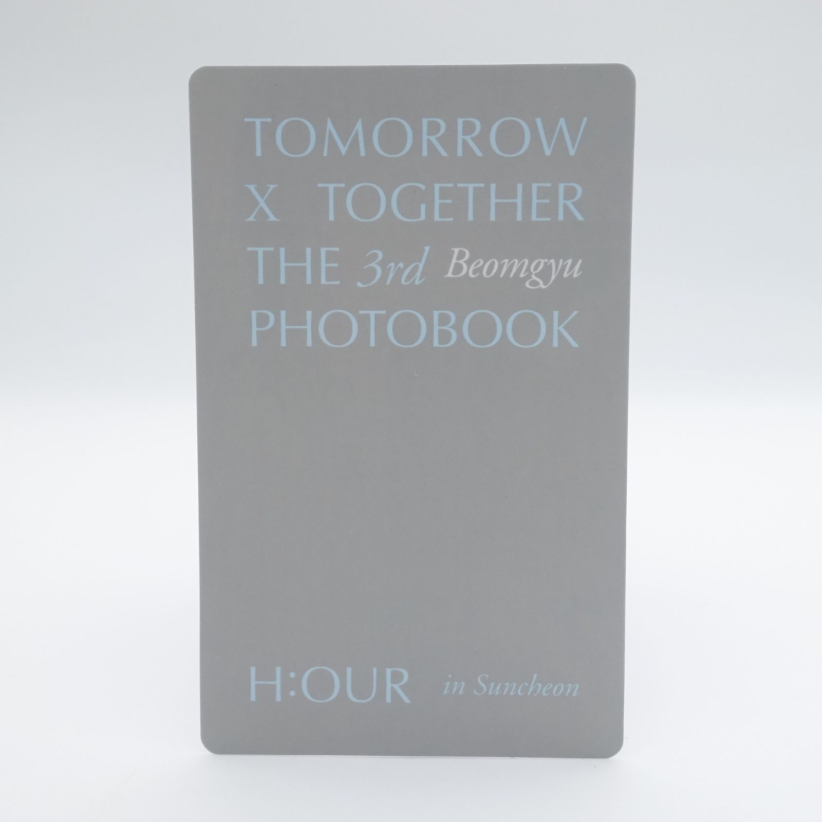 TXT ボムギュ THE 3RD PHOTOBOOK H:OUR トレカ カード フォト