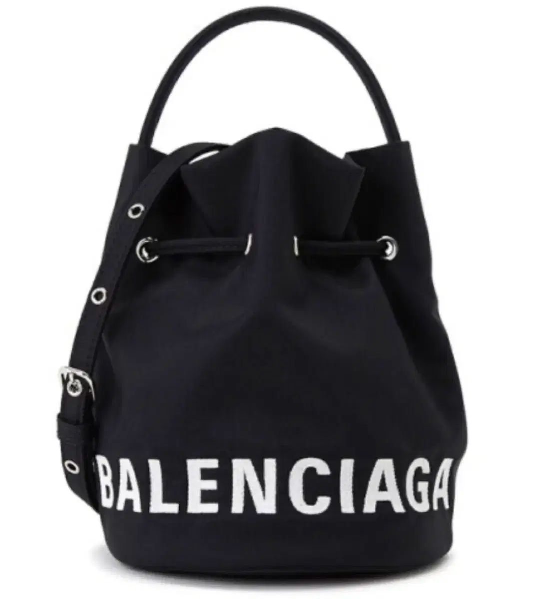 BALENCIAGA バレンシアガ ホイールドローストリング バケットバッグ スモール