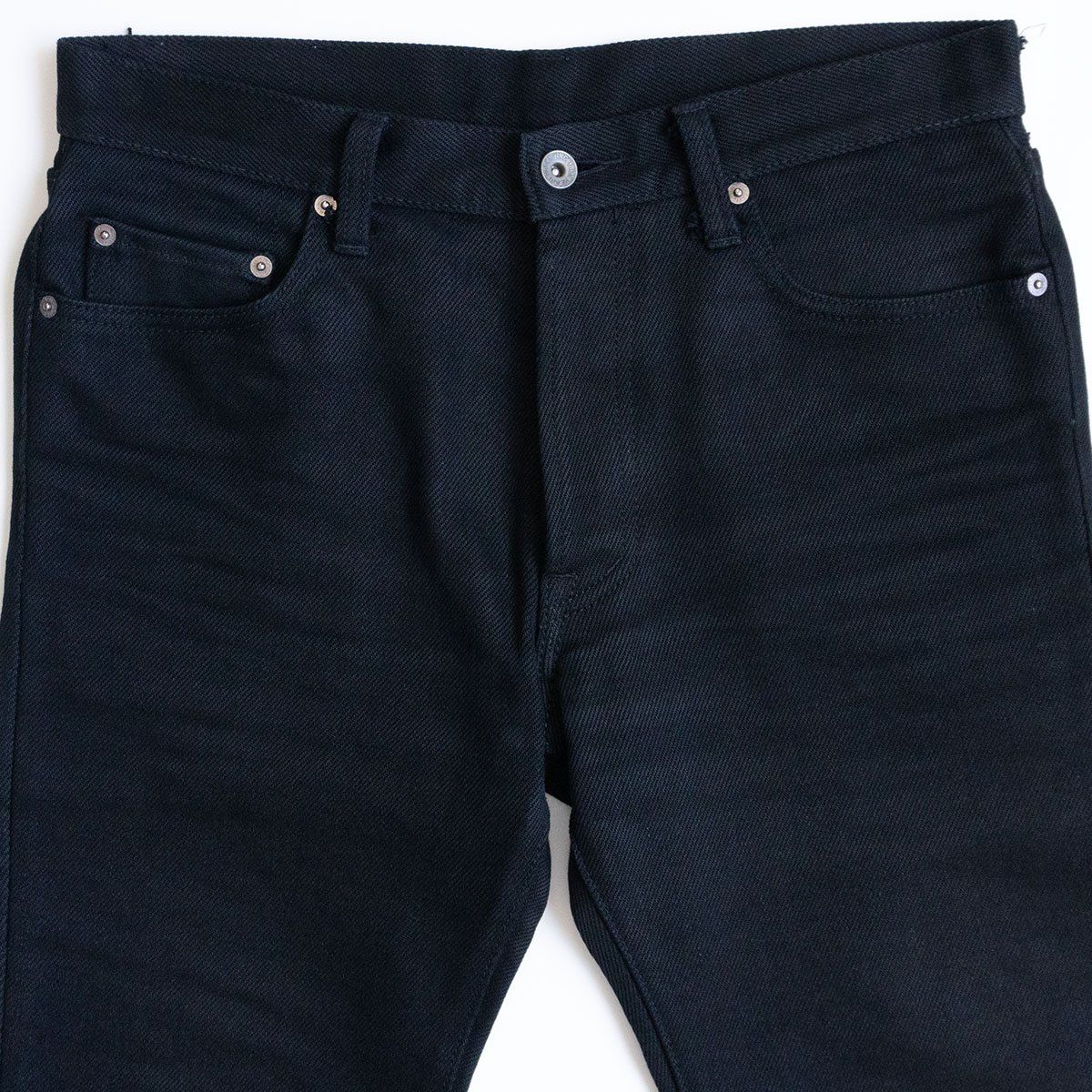 美品】IRON HEART【9555Z 黒鎧 極厚 21oz スーパースリム