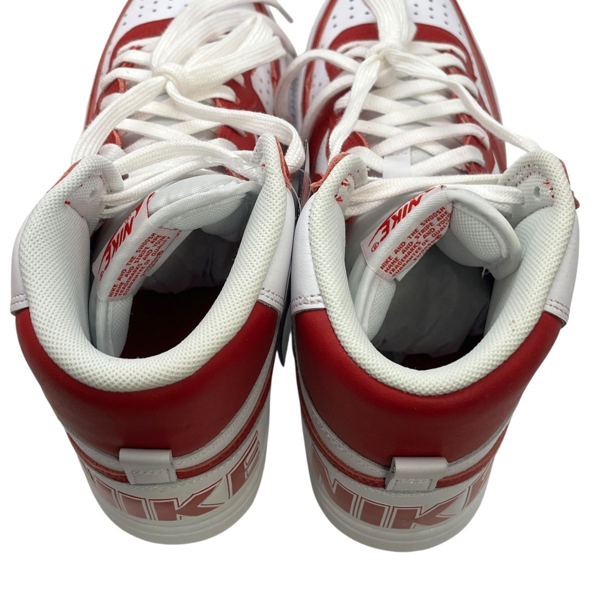 ♪2760 Nike Terminator High University Red and White スニーカー 