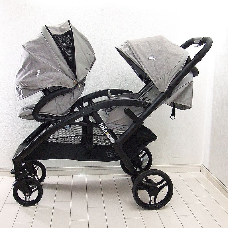二人乗りベビーカー 中古 Joie ジョイー エヴァライト デュオ 1カ月 