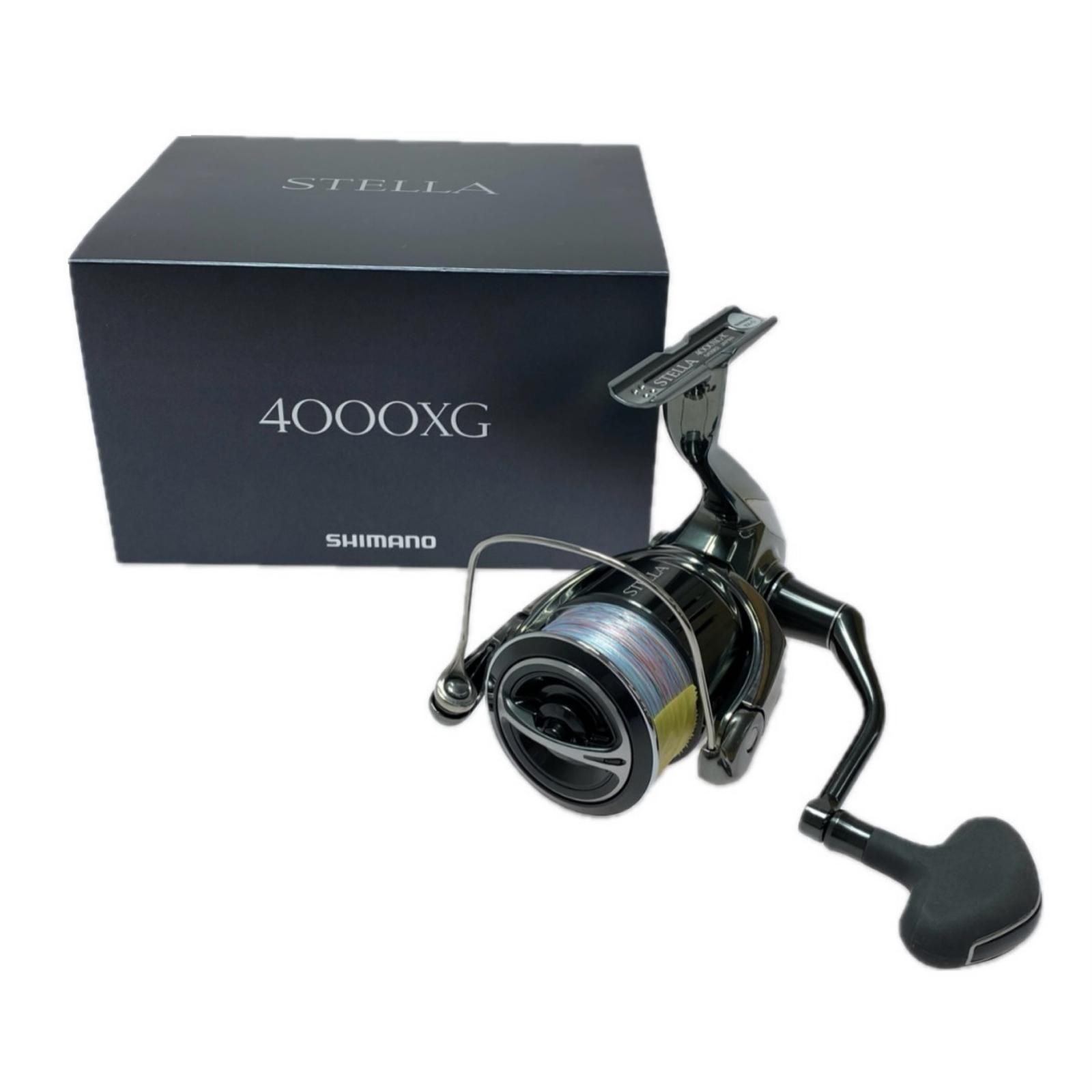 §§SHIMANO シマノ 22ステラ 4000XG 043962 スピニングリール 程度A